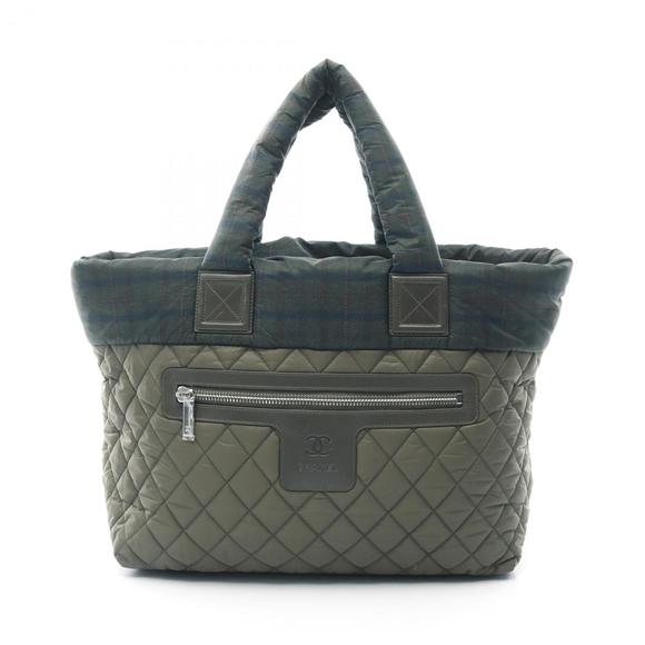 CHANEL Black Leather Tote Bag - Picture 1 of 7